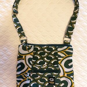 Quilted Green Bay Packer Bag